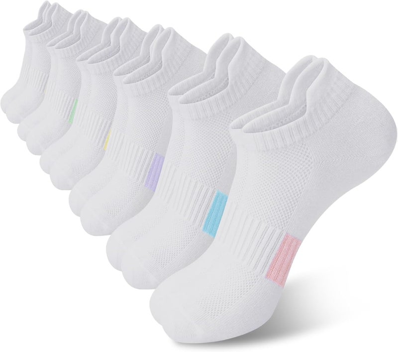 Darller 6 Pairs Ankle Socks for Women - Lightweight Low Cut No Show Casual Cotton Socks Breathable - Image 1